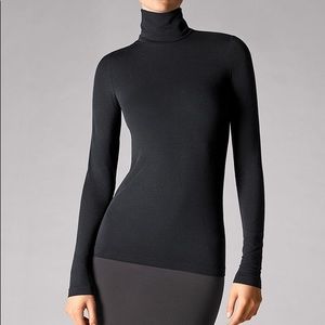 Wolford Viscose Turtleneck Pullover